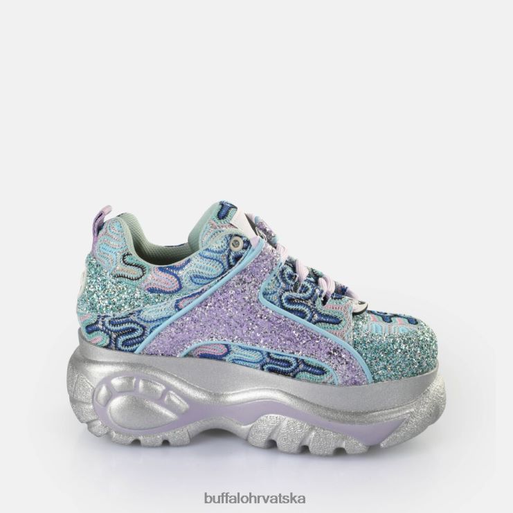 neon aqua Buffalo klasične tenisice niske |tenisice TDD6T119